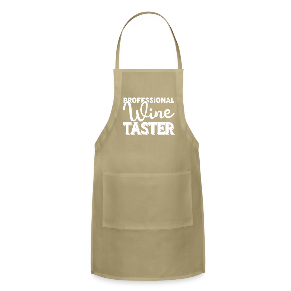 Professional Wine Taster Adjustable Apron - khaki