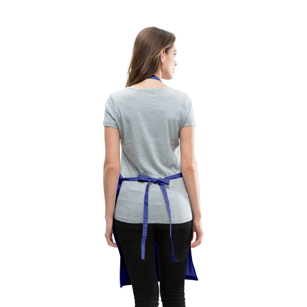 Sexy Wineaux Adjustable Apron - royal blue