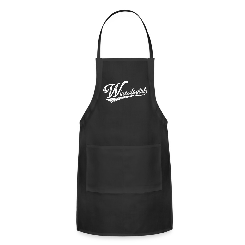 Wineologist Adjustable Apron - black