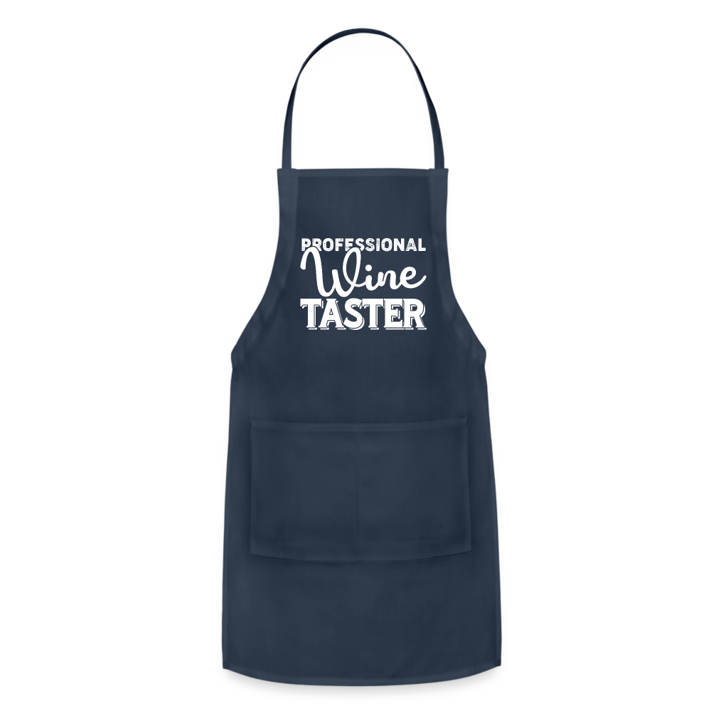 Professional Wine Taster Adjustable Apron - navy