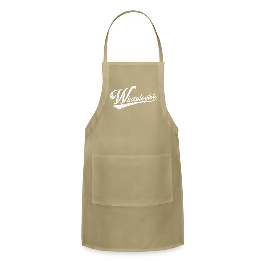 Wineologist Adjustable Apron - khaki