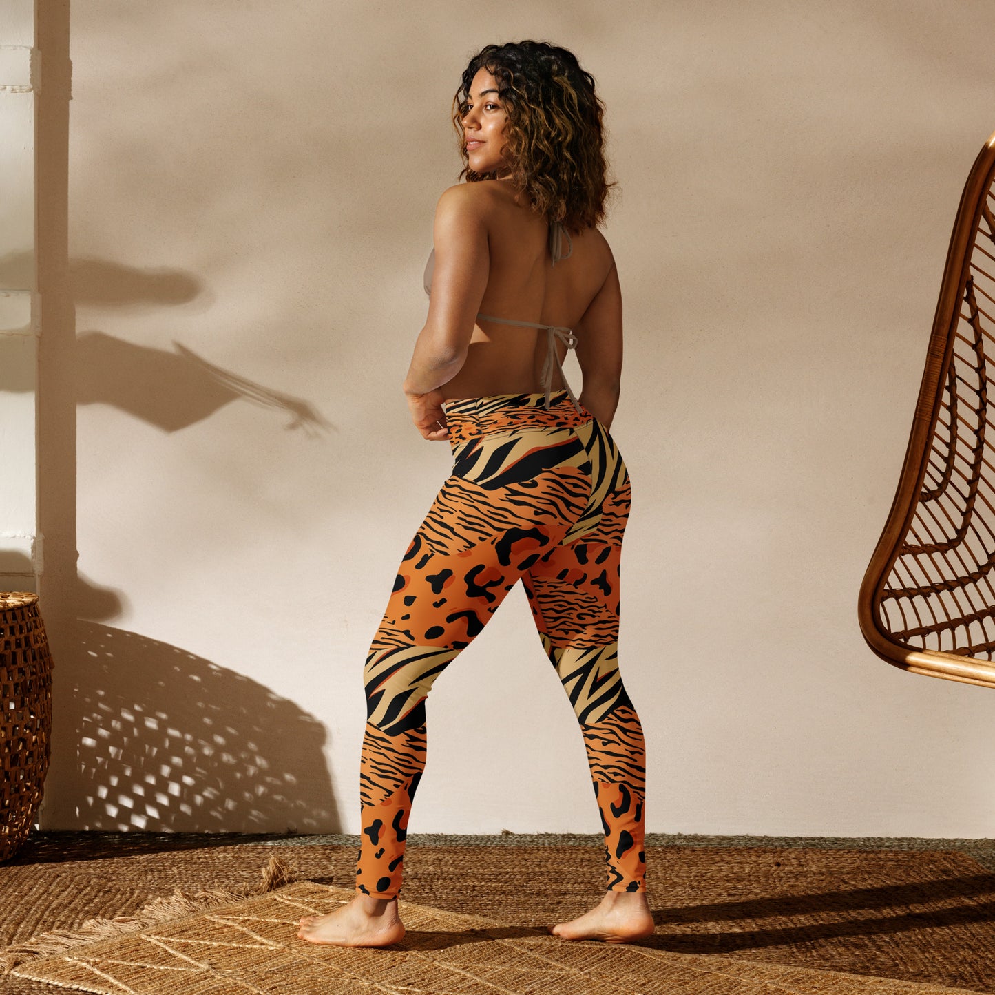 Exotic Trio Yoga Leggings