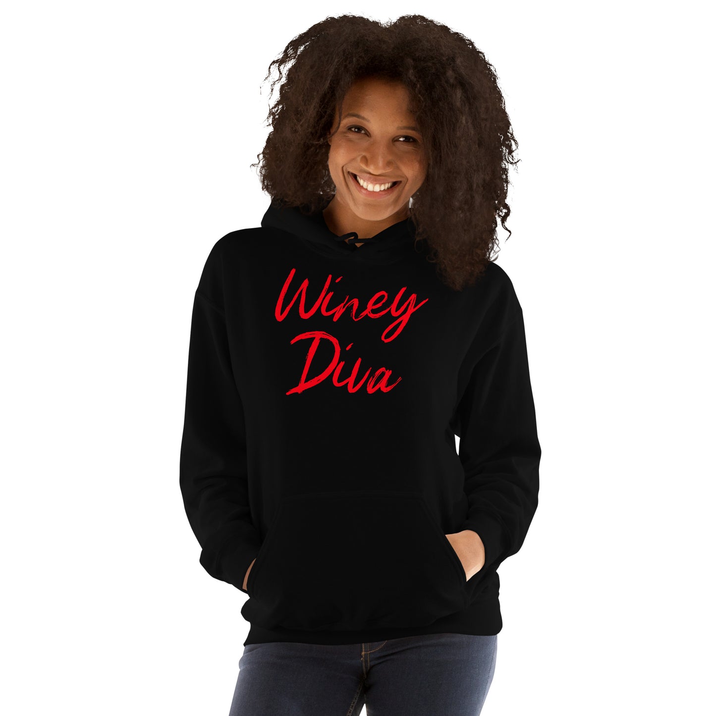 Winey Diva Woman's Hoodie