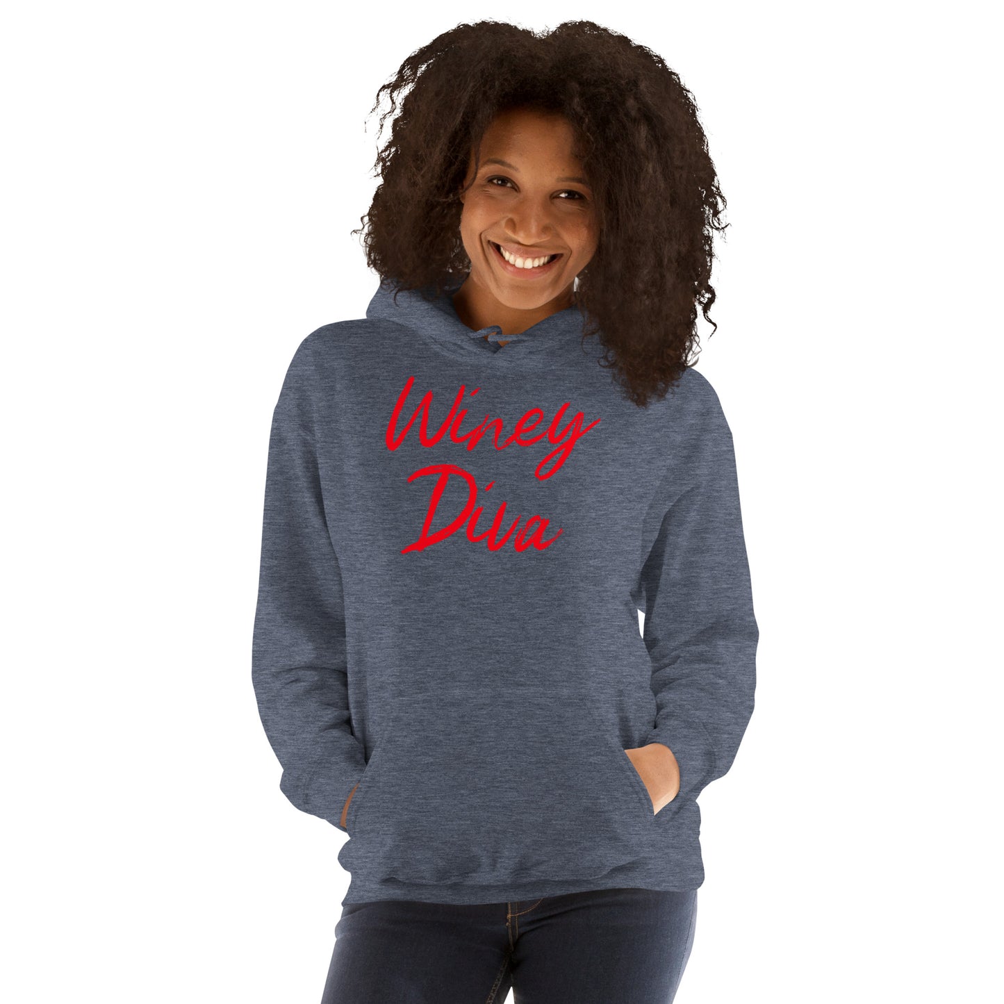 Winey Diva Woman's Hoodie