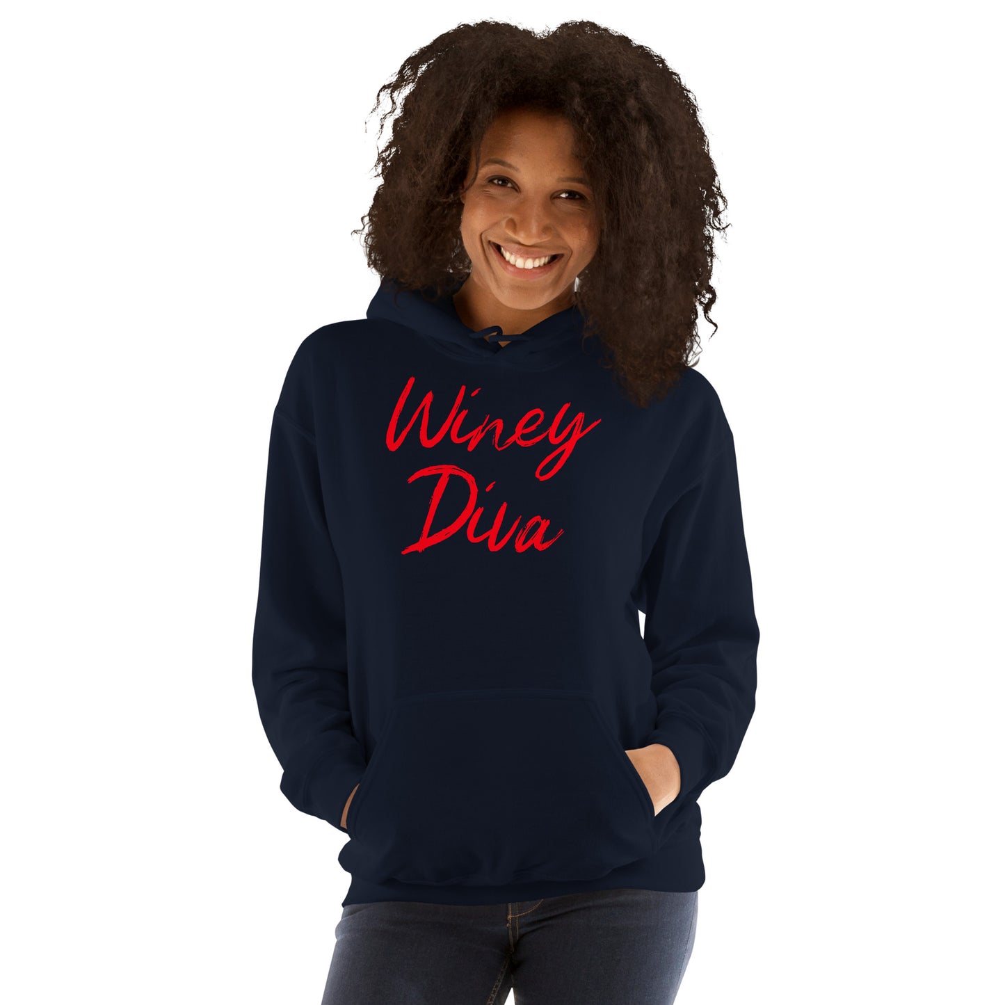 Winey Diva Woman's Hoodie