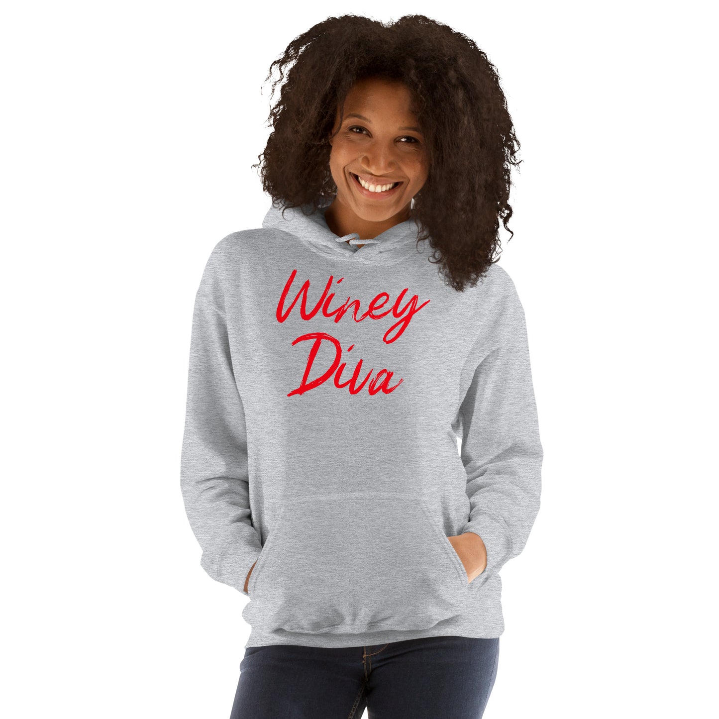 Winey Diva Woman's Hoodie