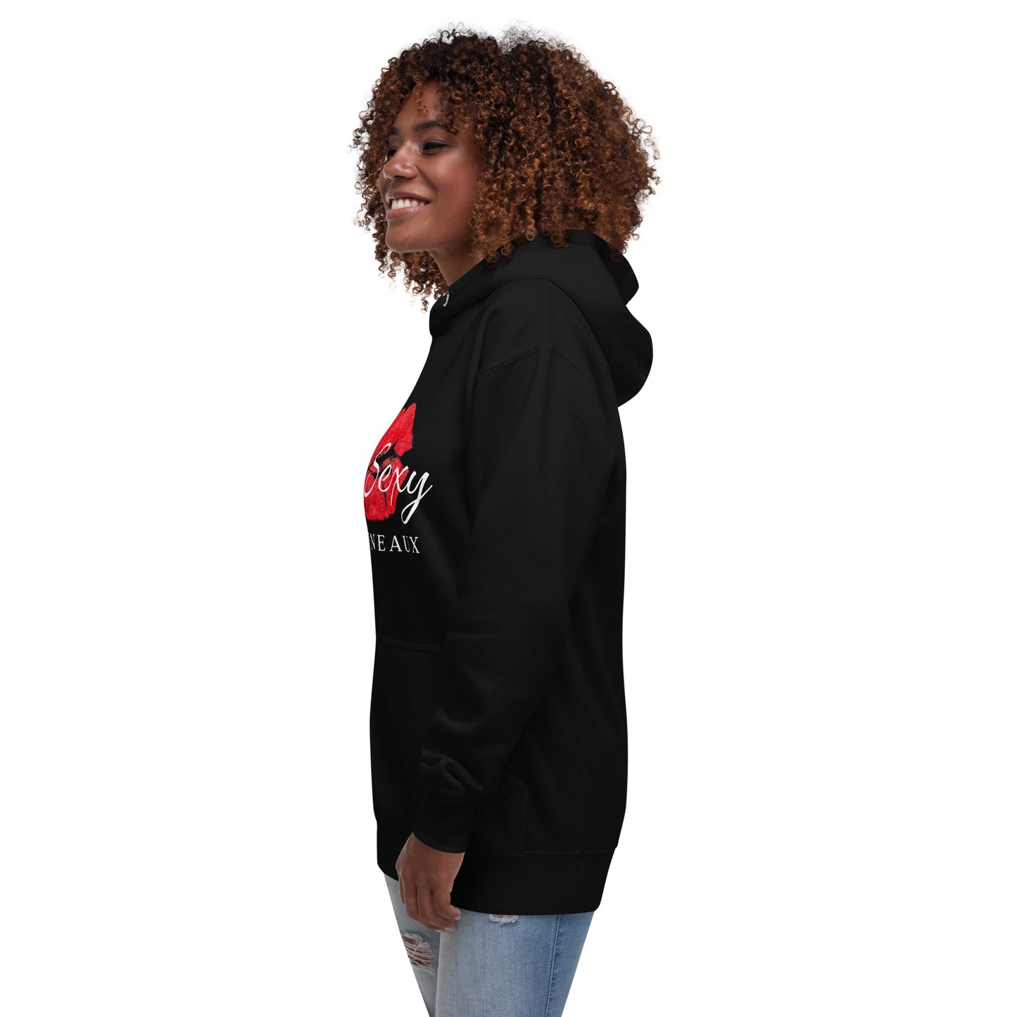 Sexy Wineaux Woman's Hoodie