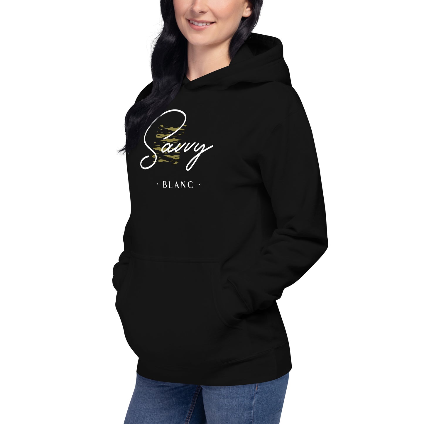 Savvy Blanc Unisex Hoodie