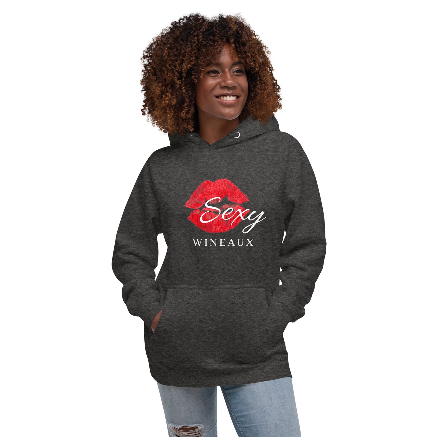 Sexy Wineaux Woman's Hoodie