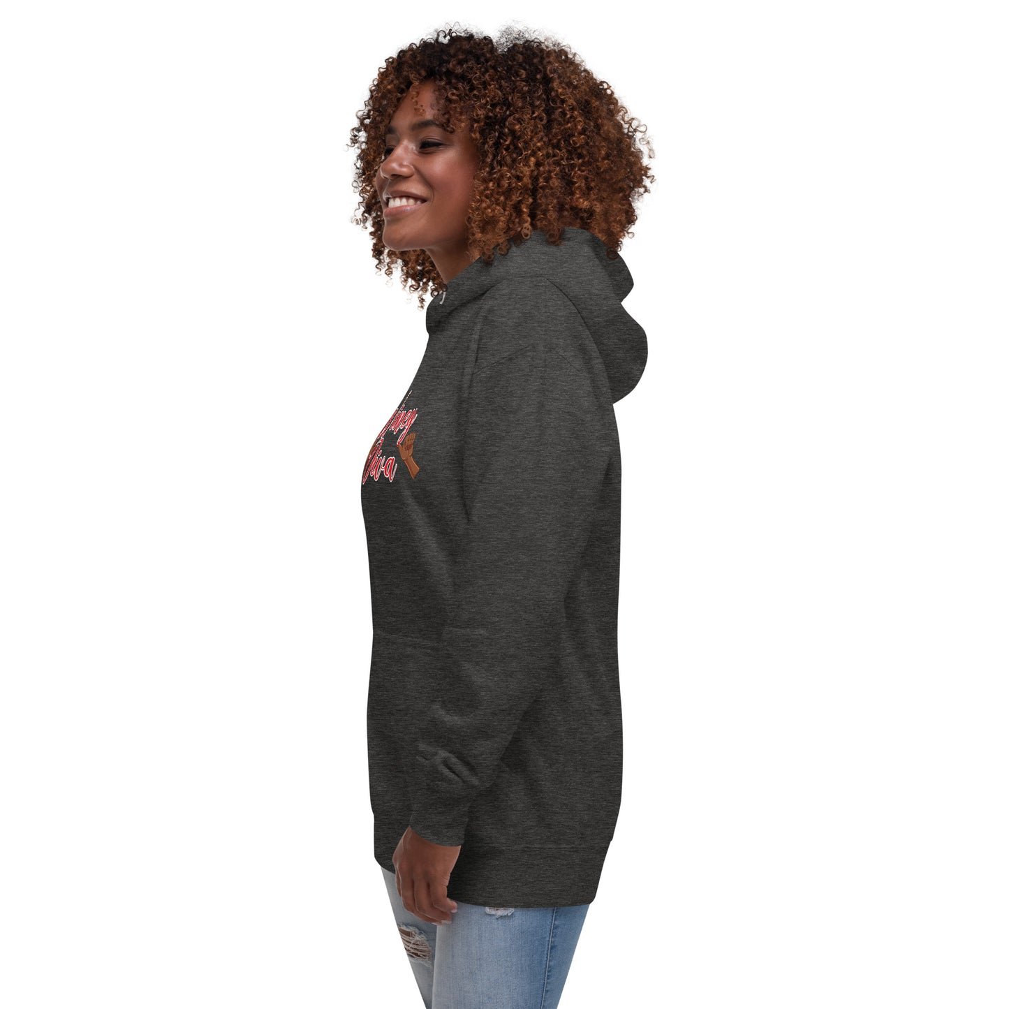 Winey Diva w/hands AA Hoodie