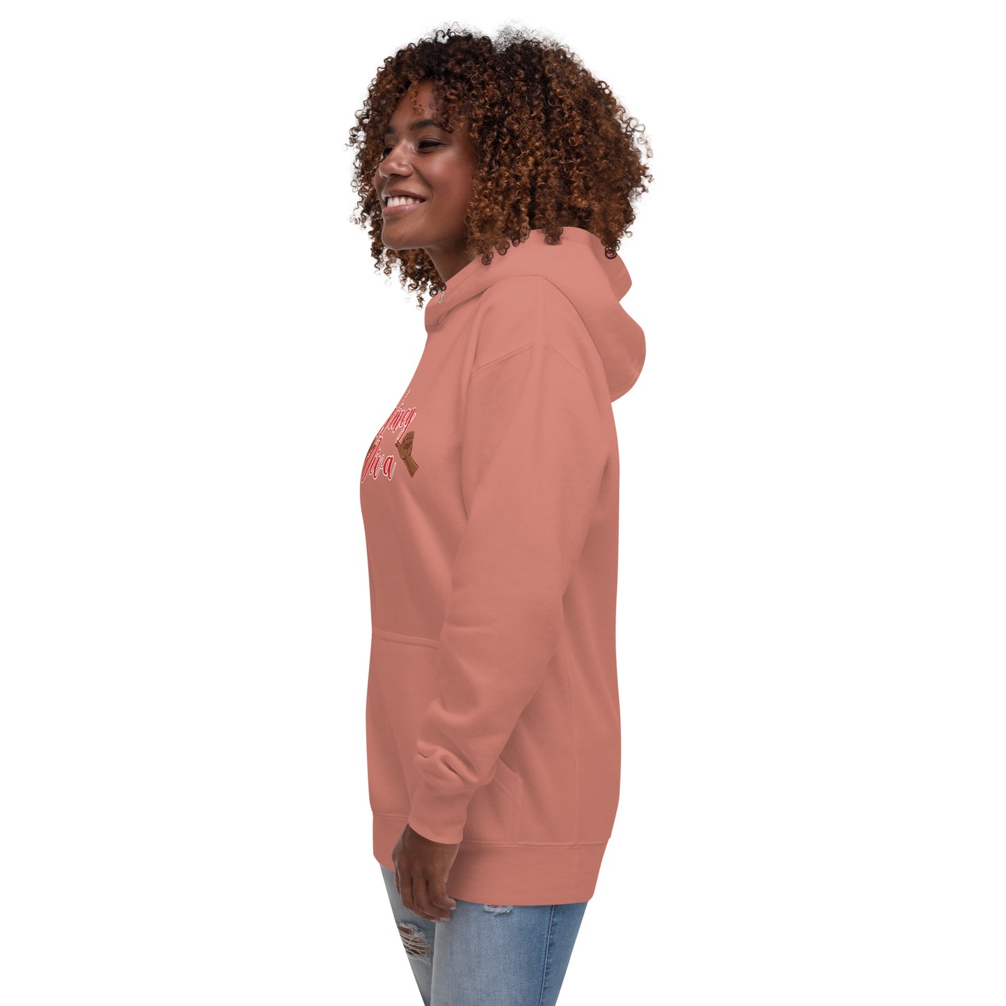 Winey Diva w/hands AA Hoodie