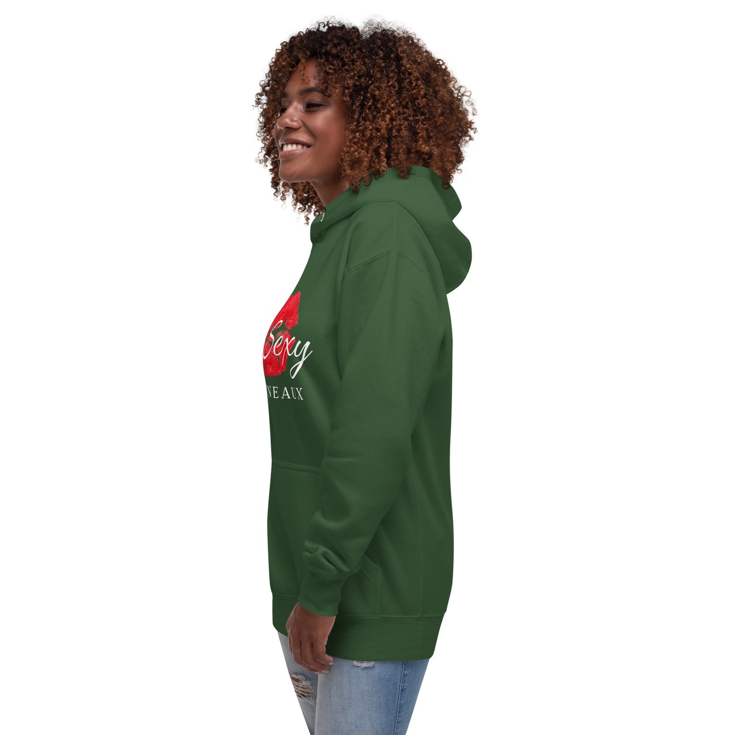 Sexy Wineaux Woman's Hoodie