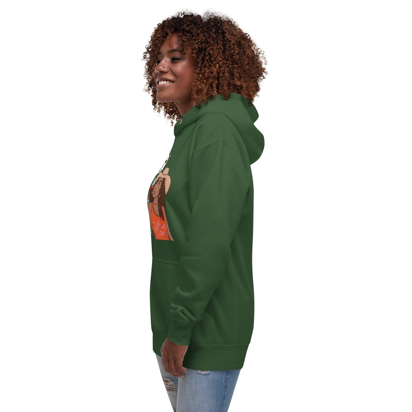 She Who Drinks Wine is Quite Divine AA Woman's Hoodie