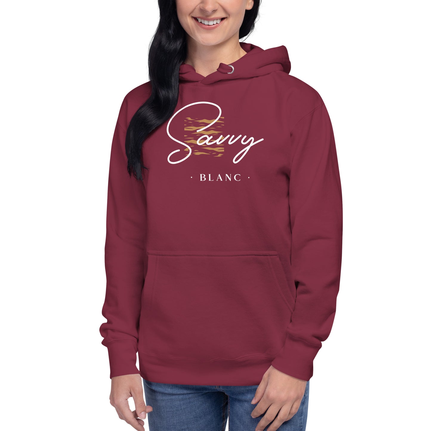 Savvy Blanc Unisex Hoodie