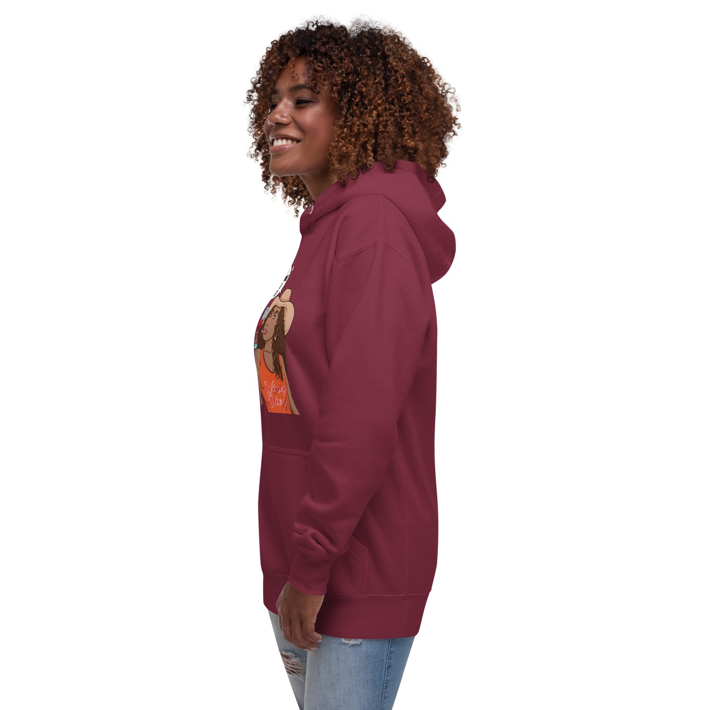 She Who Drinks Wine is Quite Divine AA Woman's Hoodie