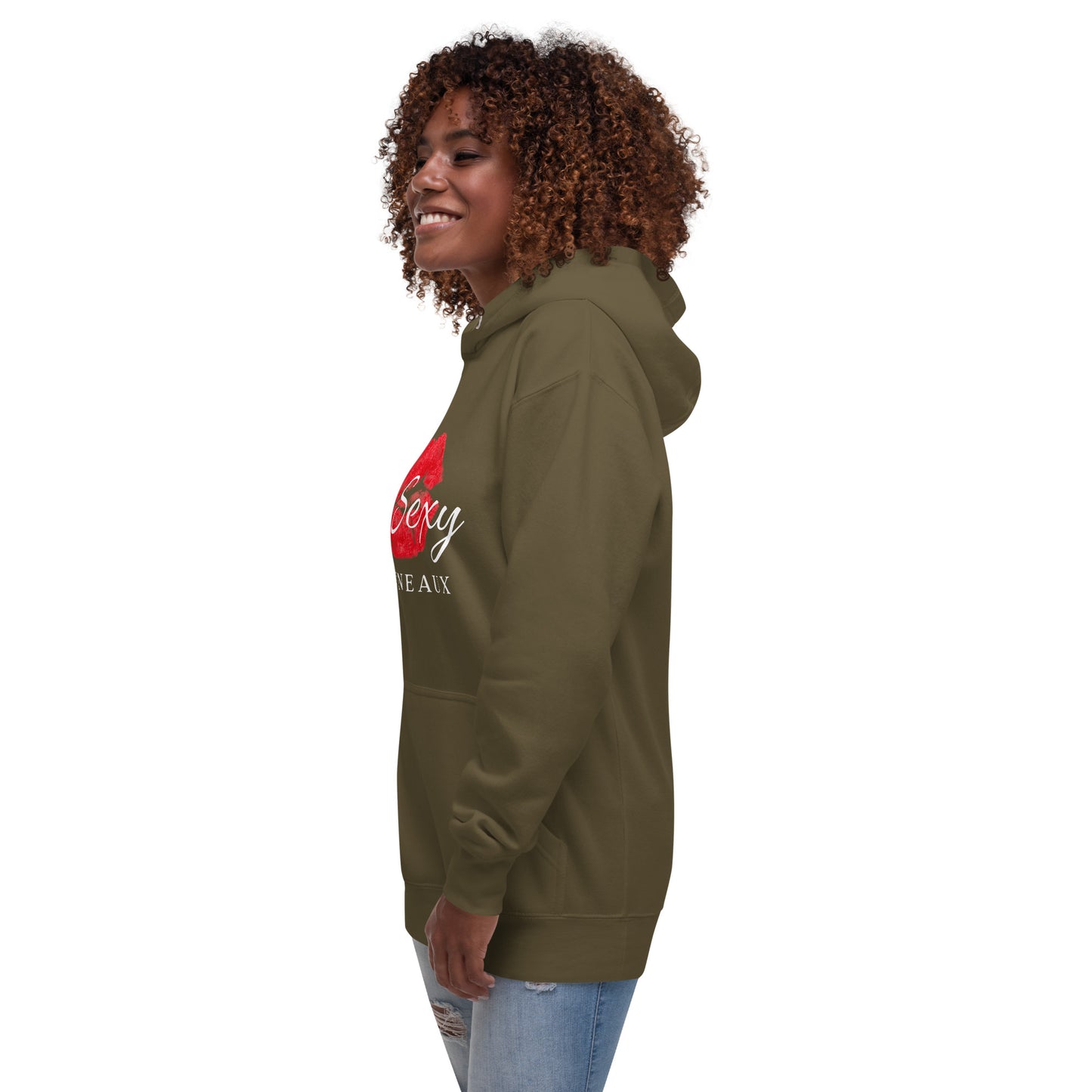 Sexy Wineaux Woman's Hoodie