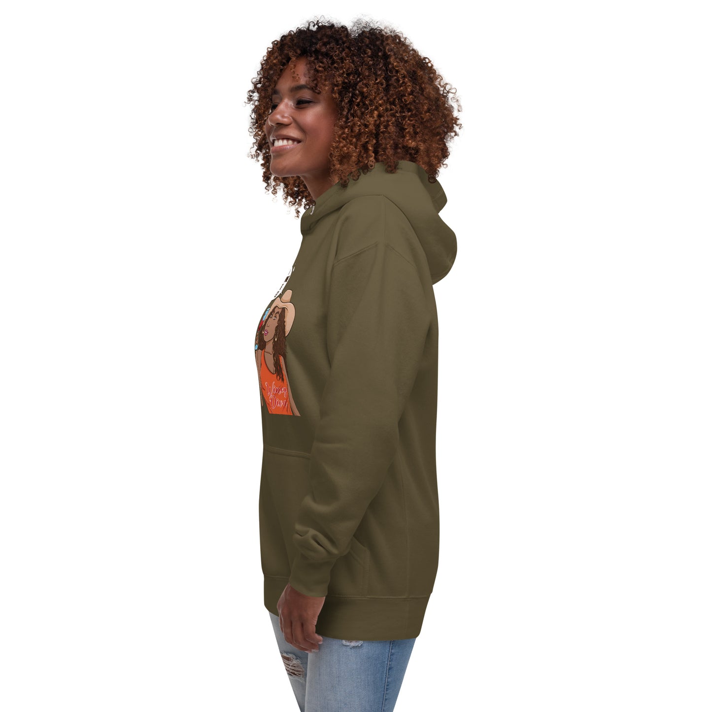 She Who Drinks Wine is Quite Divine AA Woman's Hoodie
