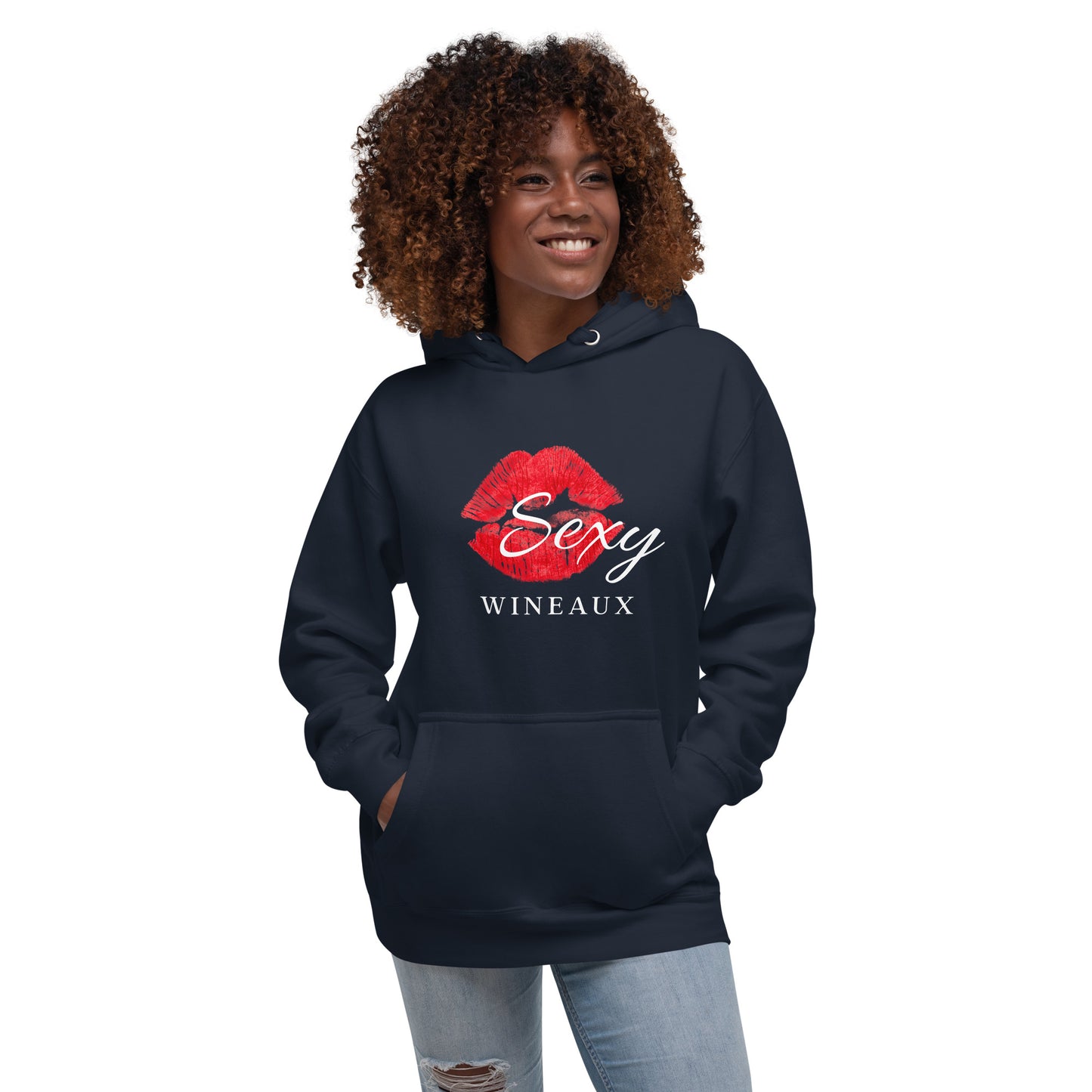 Sexy Wineaux Woman's Hoodie