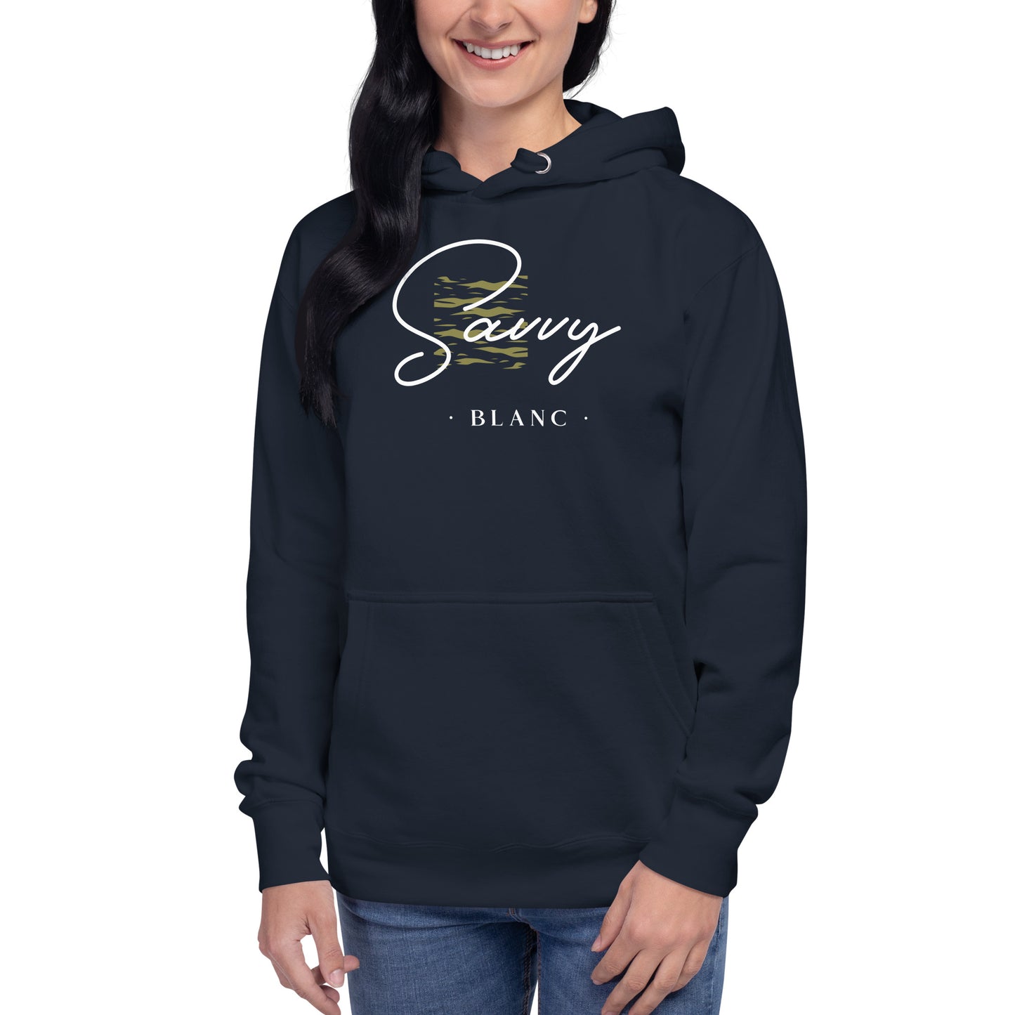 Savvy Blanc Unisex Hoodie