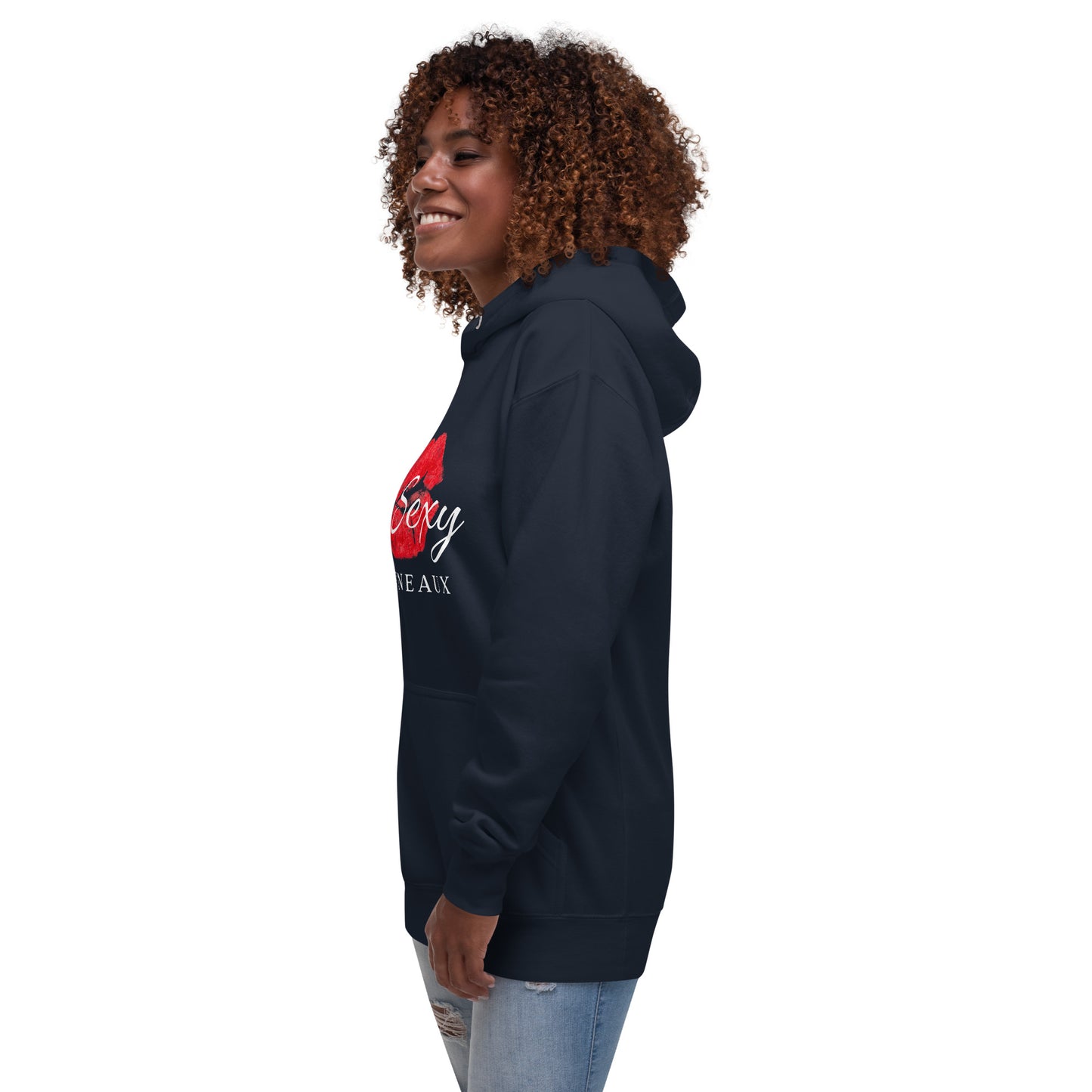 Sexy Wineaux Woman's Hoodie