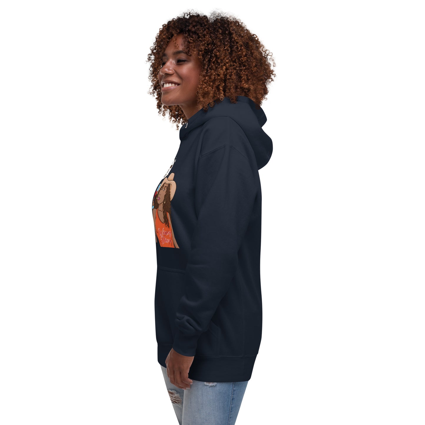 She Who Drinks Wine is Quite Divine AA Woman's Hoodie