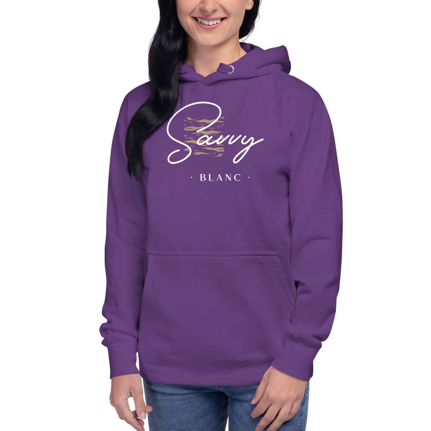 Savvy Blanc Unisex Hoodie