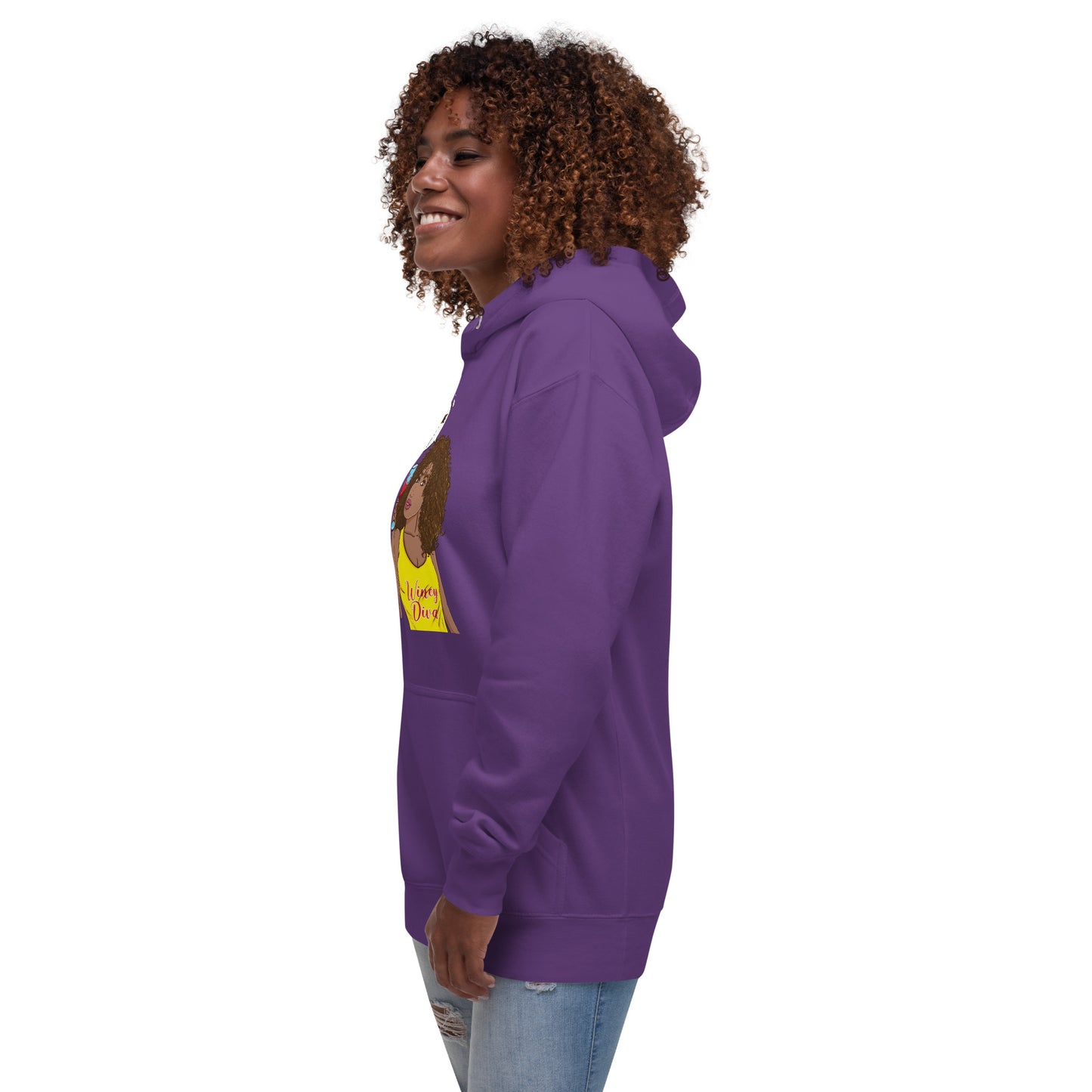 She Who Drinks Wine is Quite Divine AL Women's Hoodie