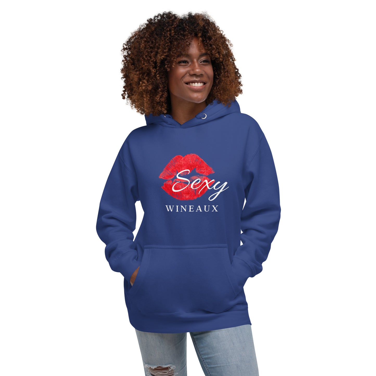 Sexy Wineaux Woman's Hoodie