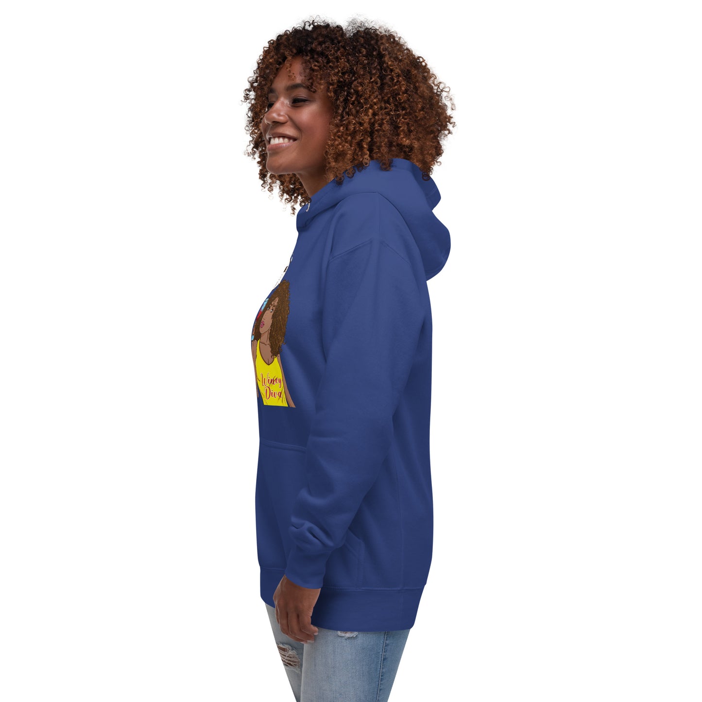 She Who Drinks Wine is Quite Divine AL Women's Hoodie
