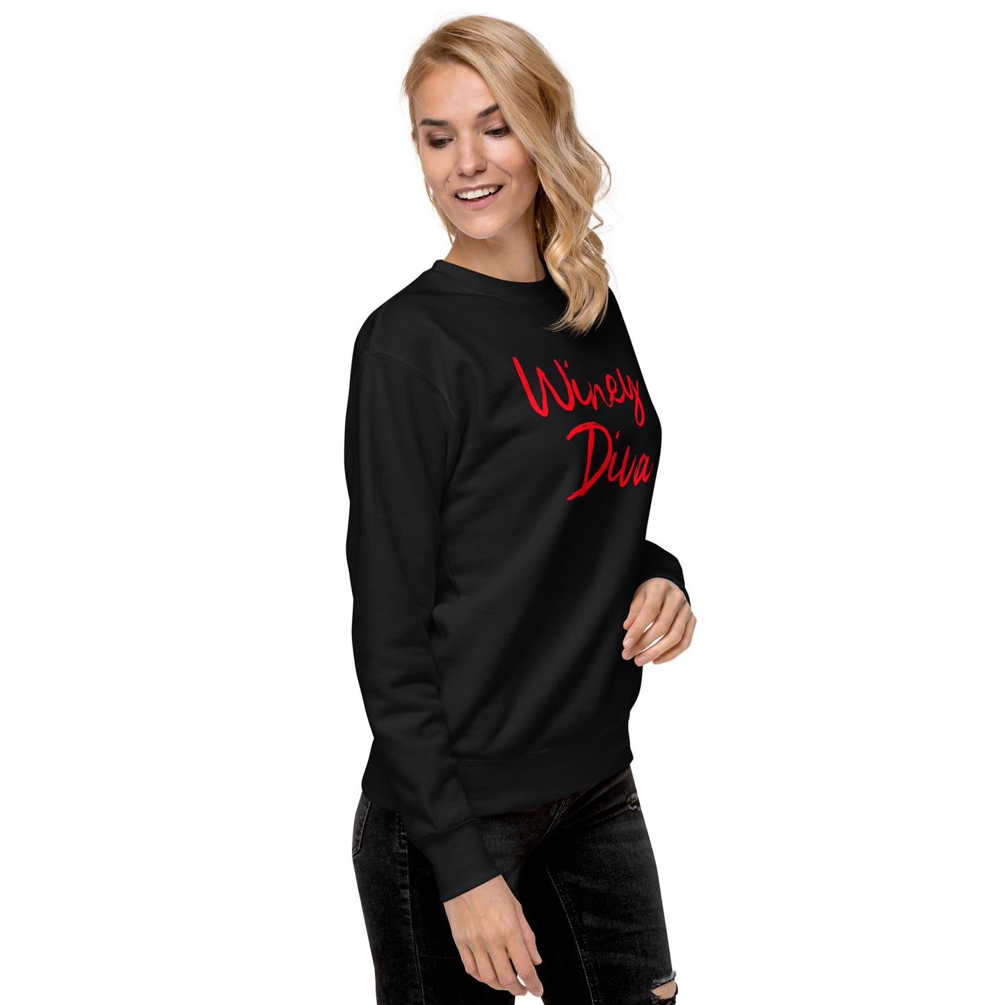 Winey Diva Unisex Premium Sweatshirt