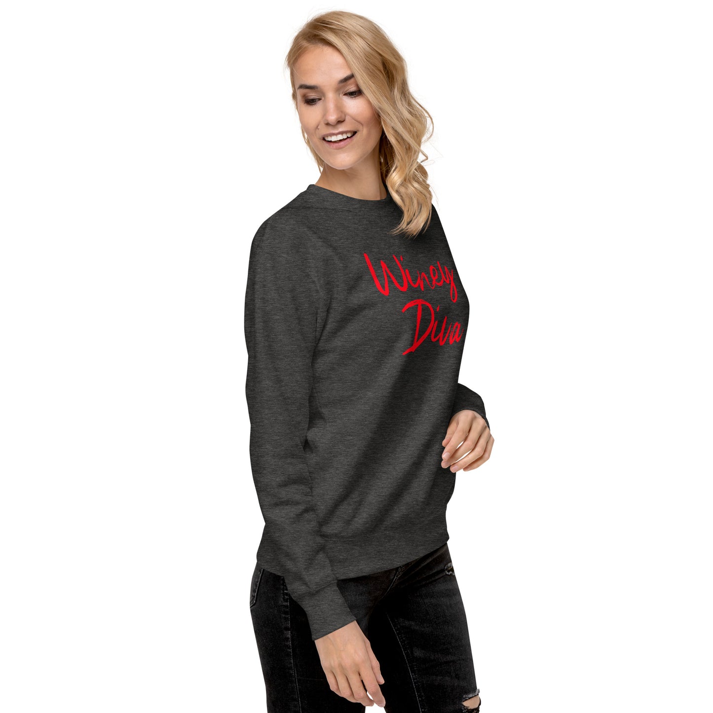 Winey Diva Unisex Premium Sweatshirt