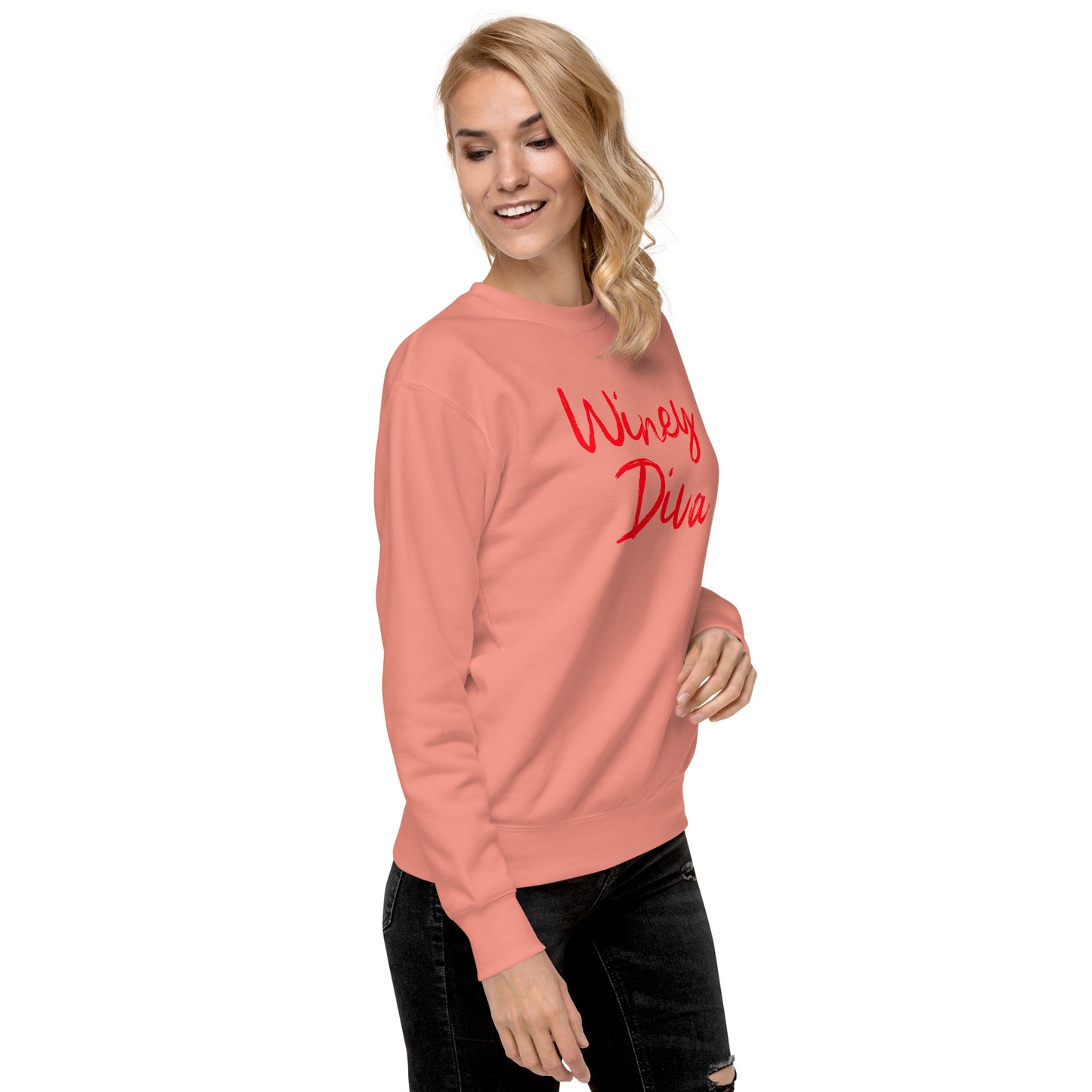Winey Diva Unisex Premium Sweatshirt