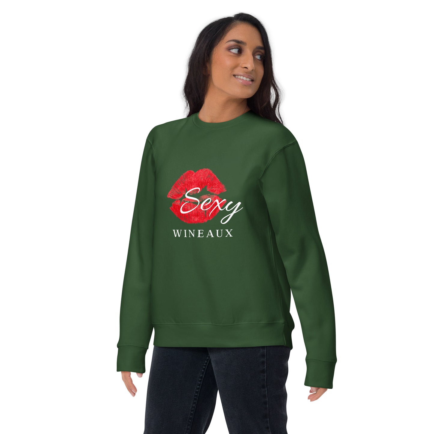 Sexy Wineaux Unisex Premium Sweatshirt