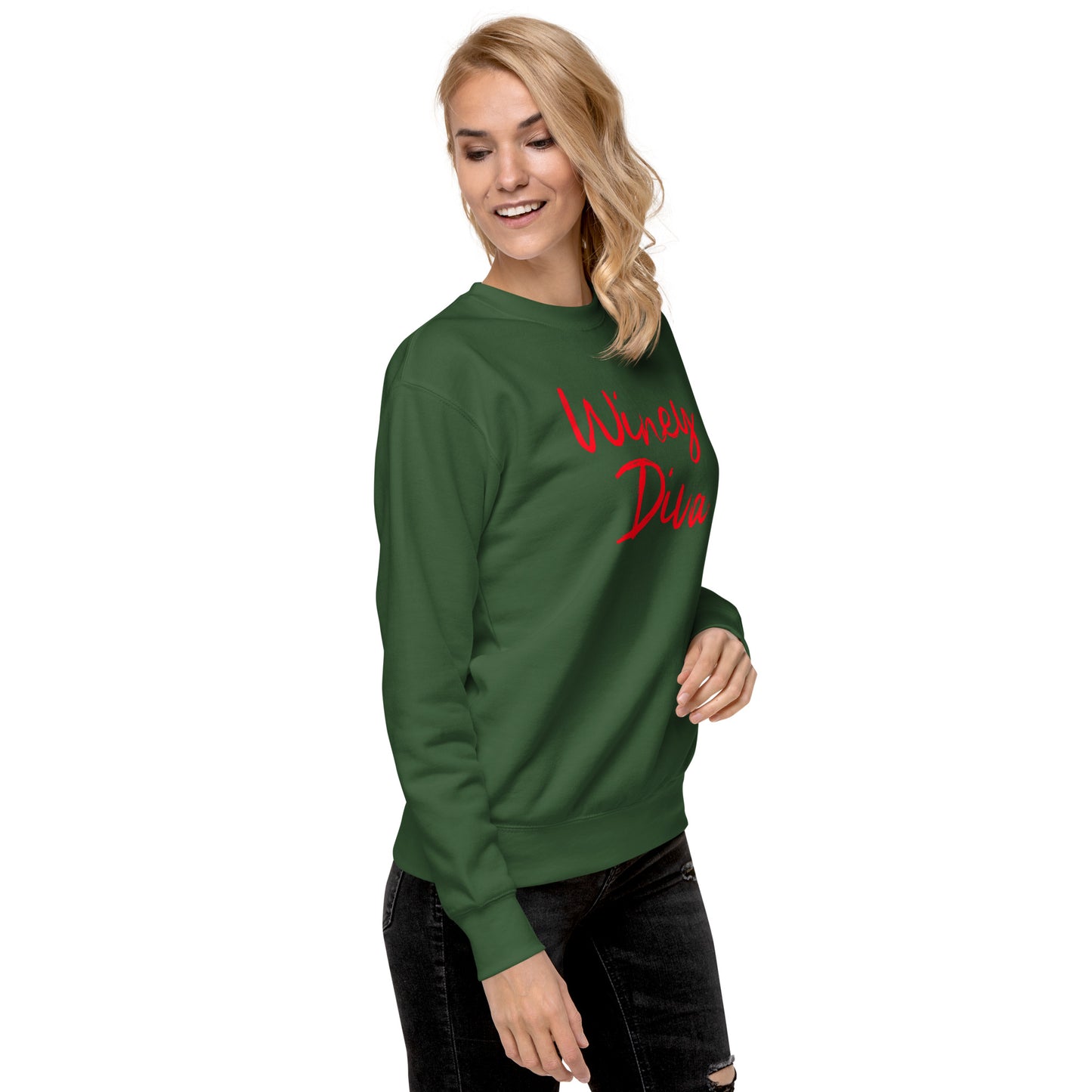 Winey Diva Unisex Premium Sweatshirt