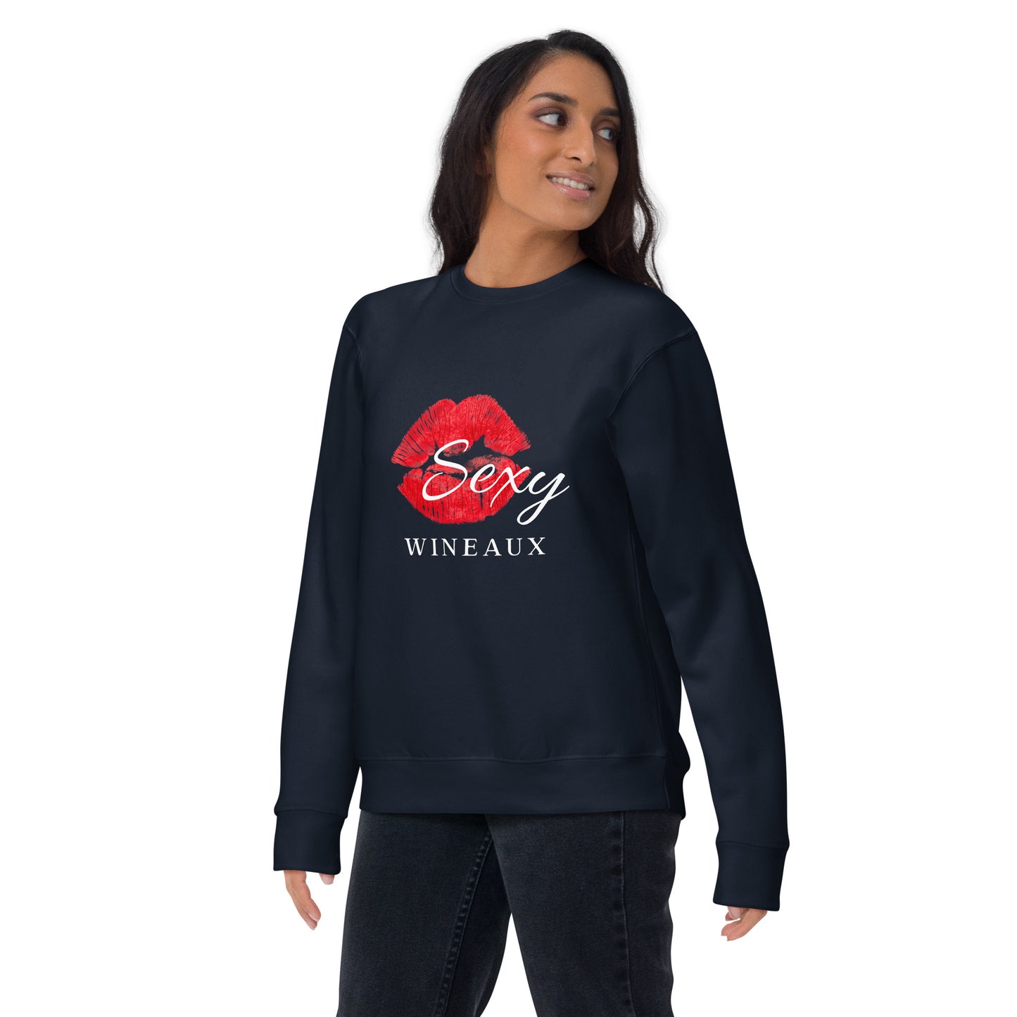 Sexy Wineaux Unisex Premium Sweatshirt