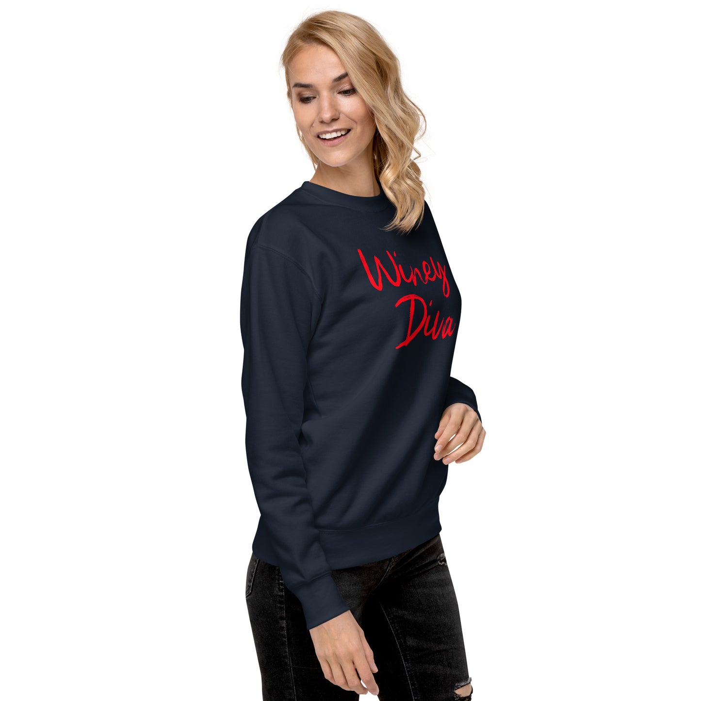 Winey Diva Unisex Premium Sweatshirt