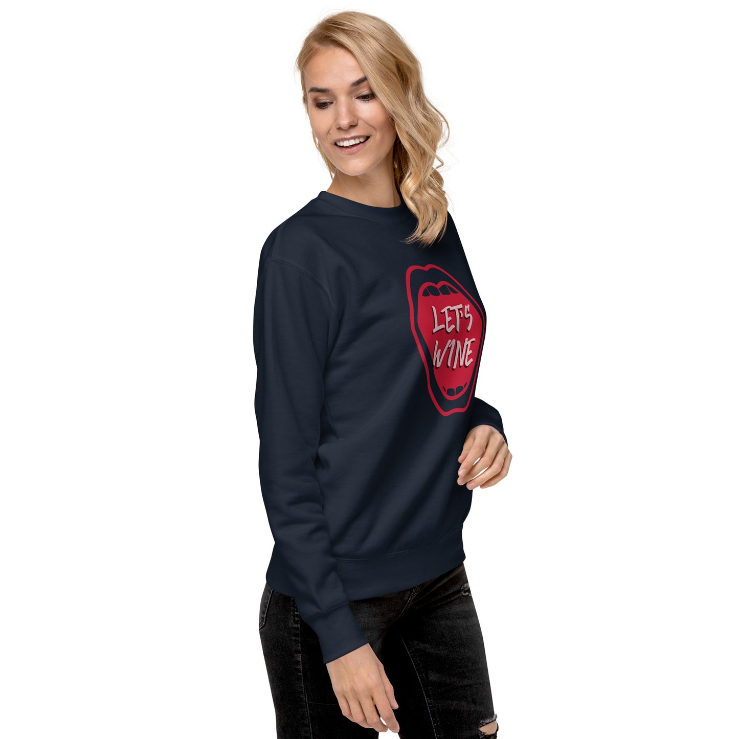 Let's Wine Unisex Premium Sweatshirt