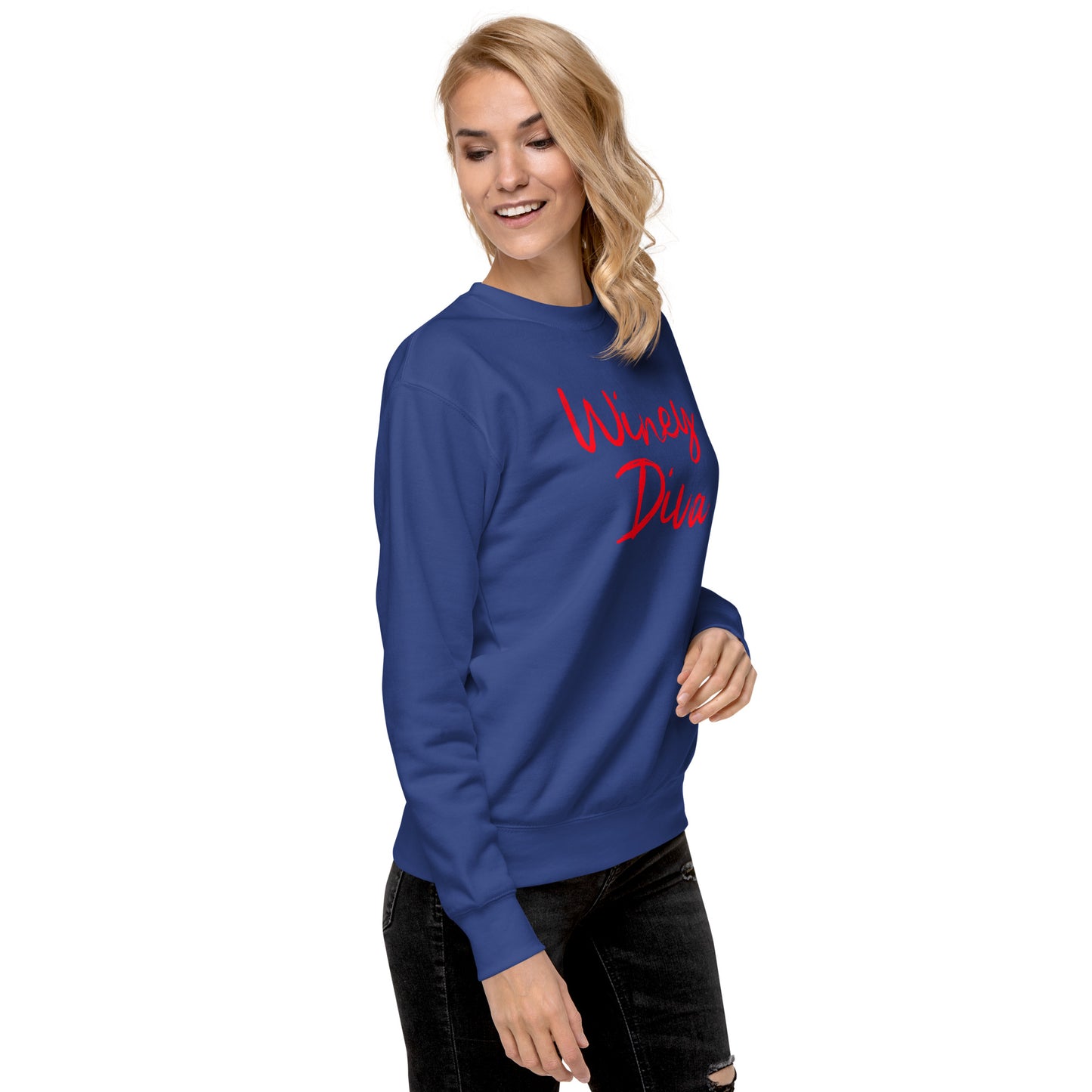 Winey Diva Unisex Premium Sweatshirt