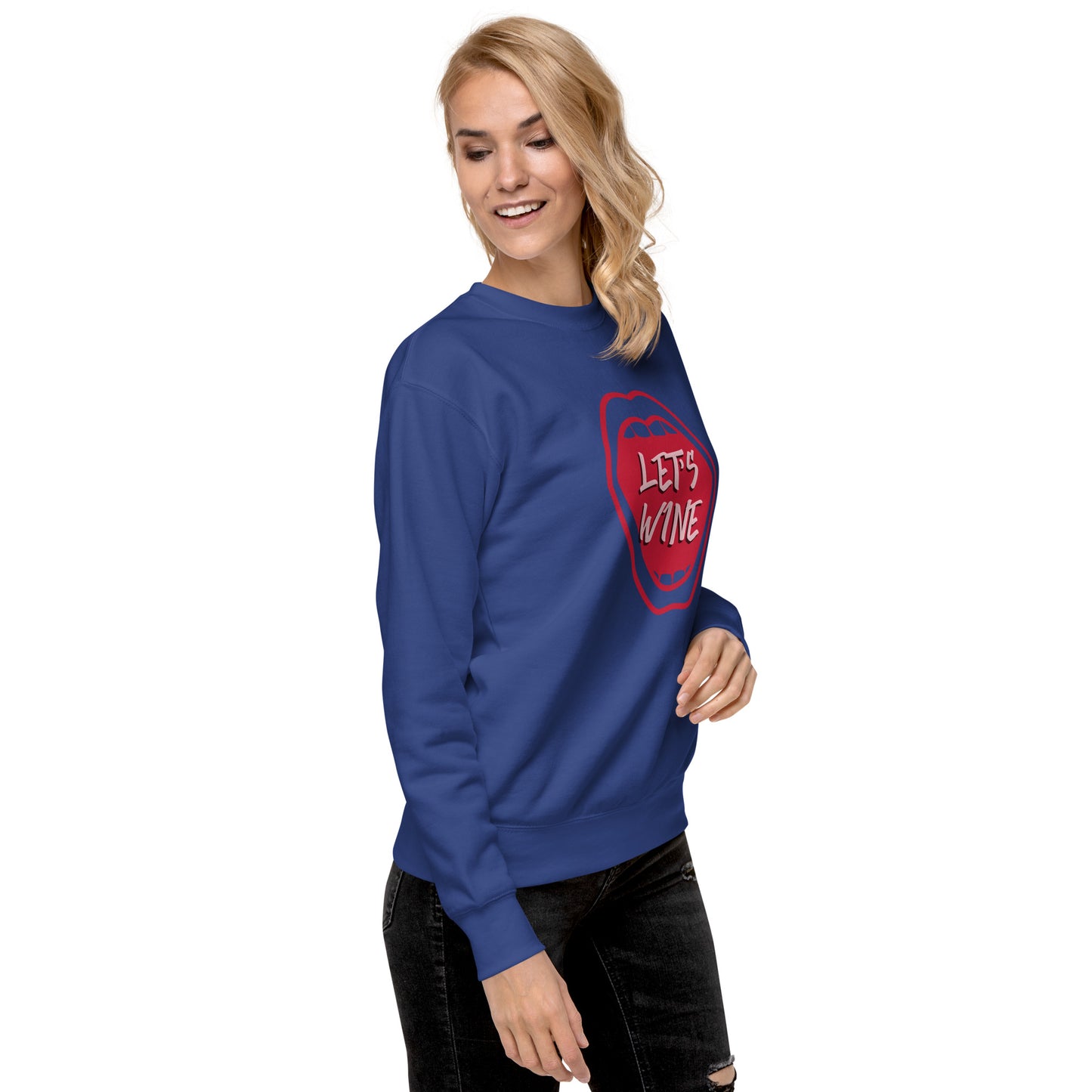Let's Wine Unisex Premium Sweatshirt