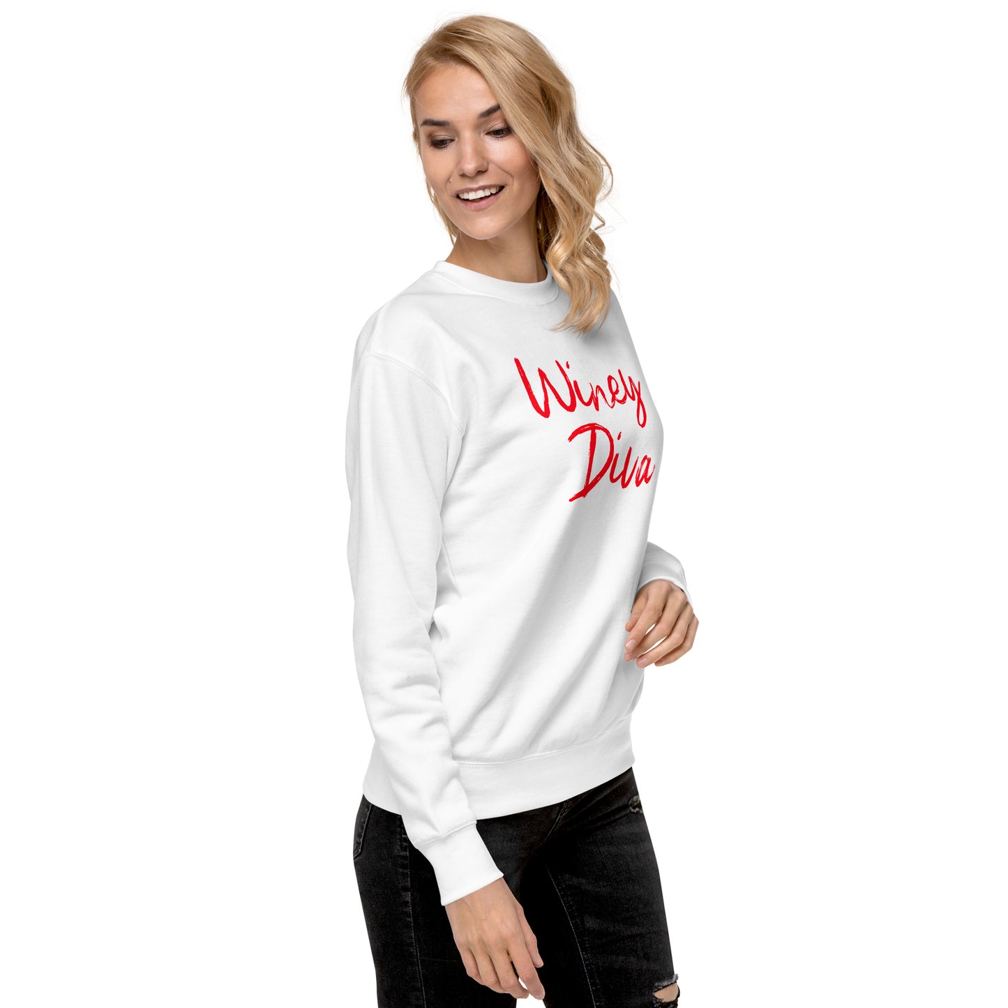 Winey Diva Unisex Premium Sweatshirt