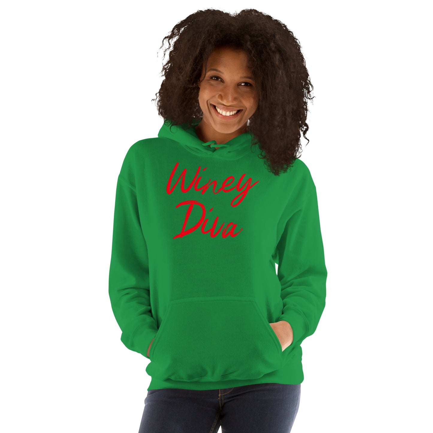 Winey Diva Woman's Hoodie