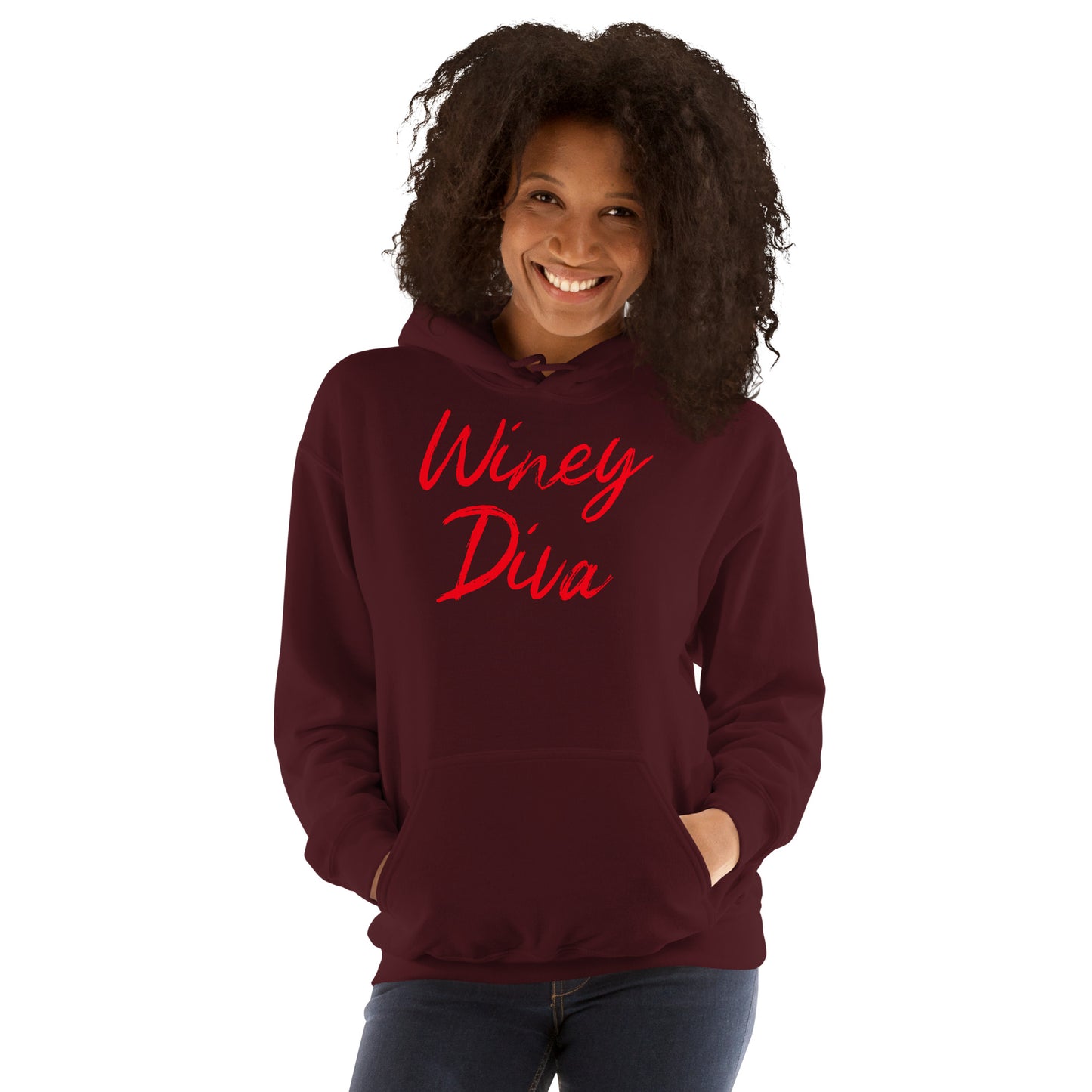 Winey Diva Woman's Hoodie