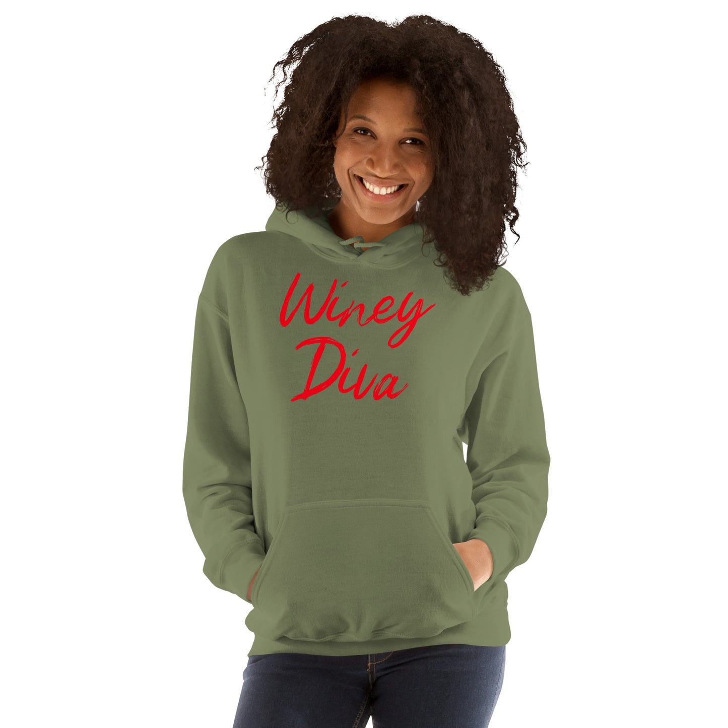 Winey Diva Woman's Hoodie