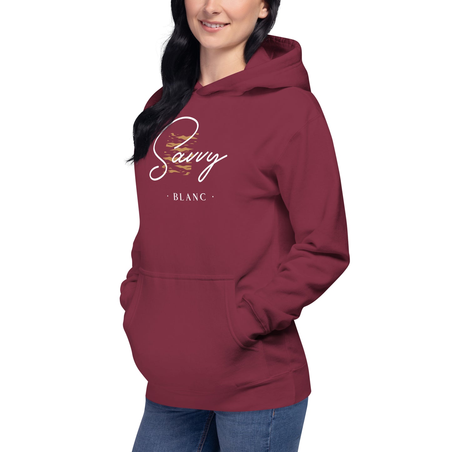 Savvy Blanc Unisex Hoodie
