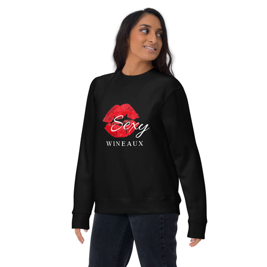 Sexy Wineaux Unisex Premium Sweatshirt