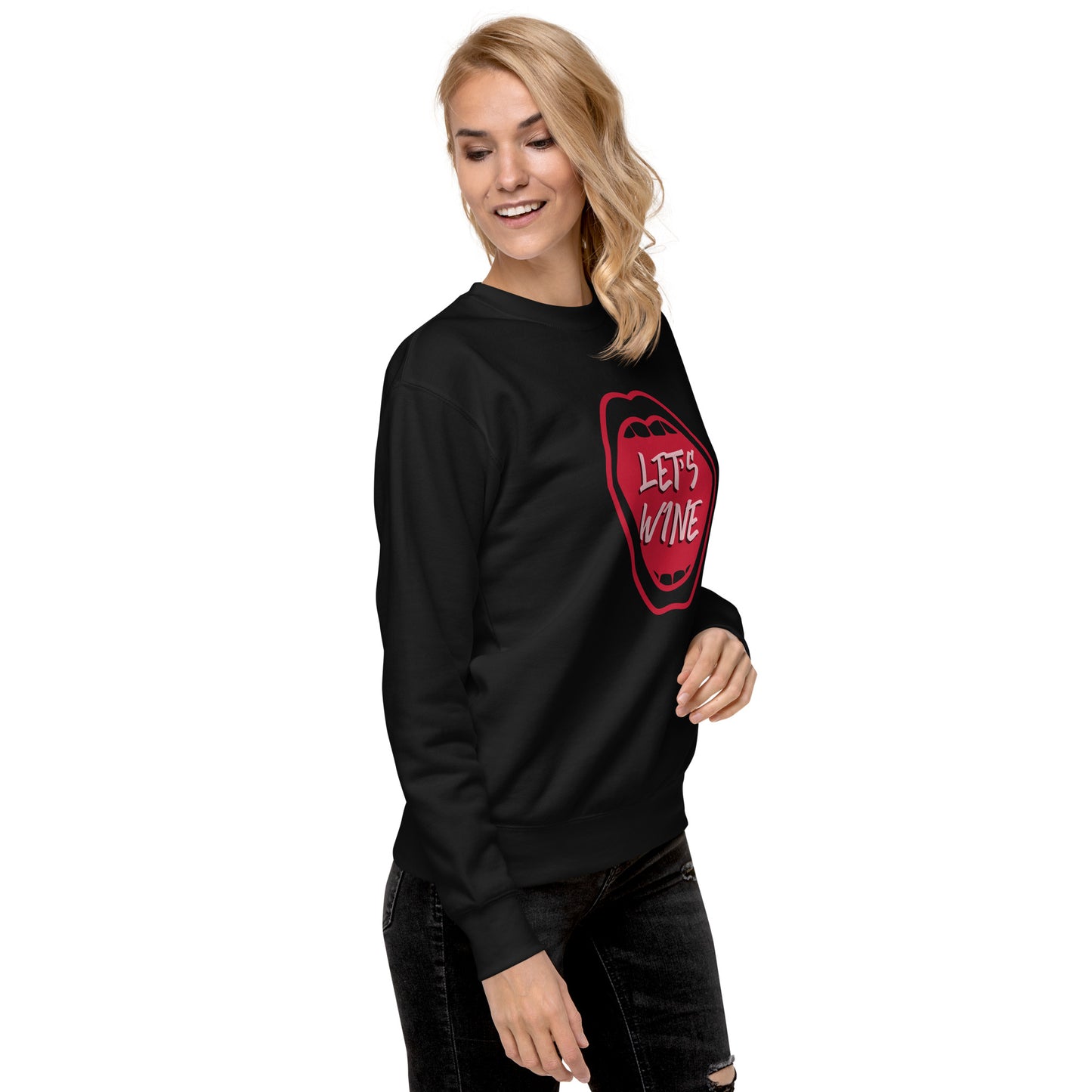 Let's Wine Unisex Premium Sweatshirt