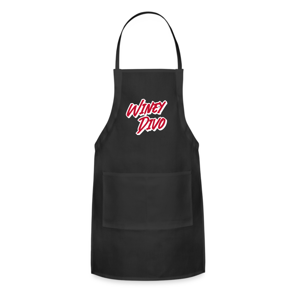 Winey Divo Adjustable Apron - black